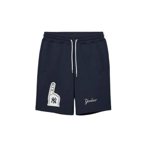 New Era Casual Shorts Men Navy Blue