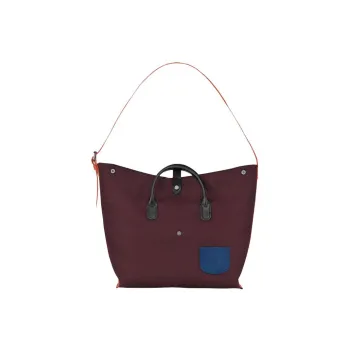 LONGCHAMP Essential Xl Logo Patch Top Handle Bag