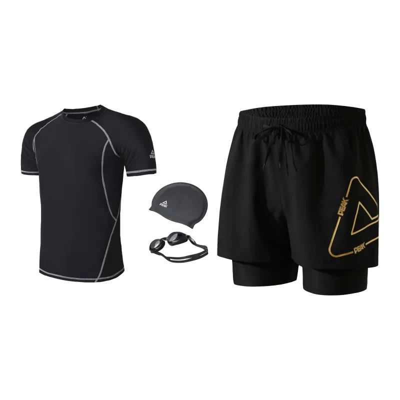 PEAK Swimming Sets Polyester Seaside Swimming Pool Men's-5