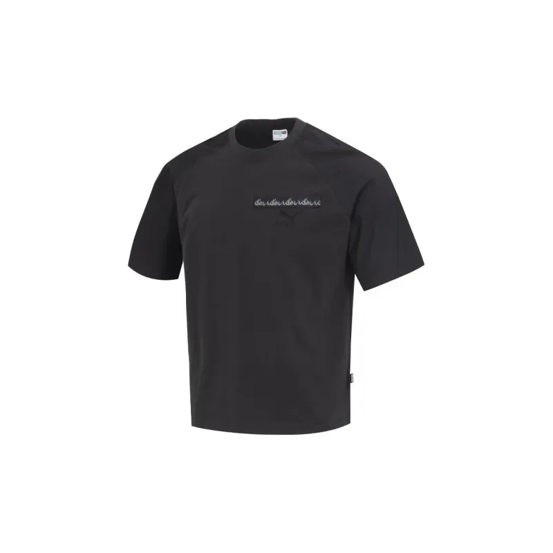 PUMA Humming 3,SS23 Chinese Culture Tribute Series T Shirt Men's Black-1