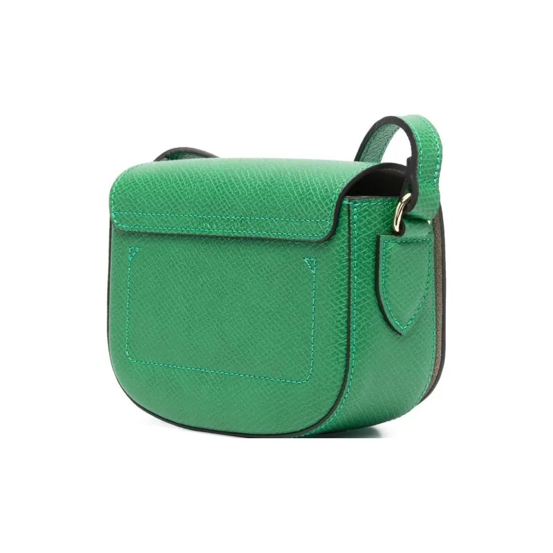 LONGCHAMP Logo Debossed Foldover Top Crossbody Bag-1
