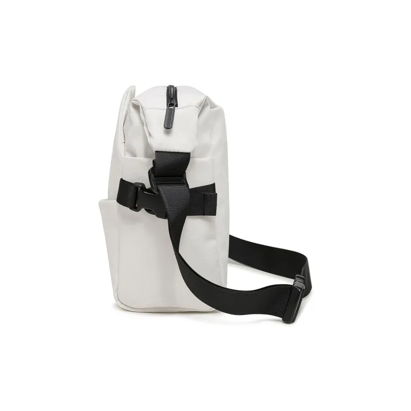 NOMK Oxford Crossbody Bags Tubas Men's White/Black-1