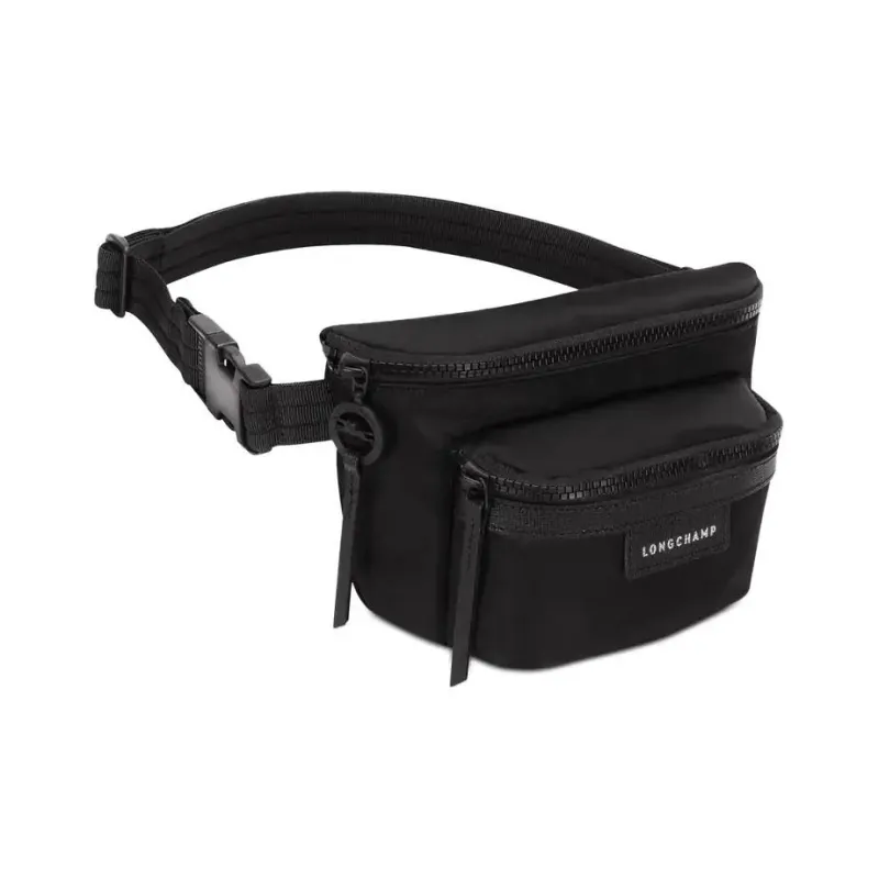 LONGCHAMP Le Pliage Nylon One Shoulder Crossbody Bag Sling Bag Fanny Pack Men's Black-0