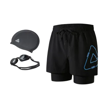 PEAK Swimming Sets Polyester Seaside Swimming Pool Men's