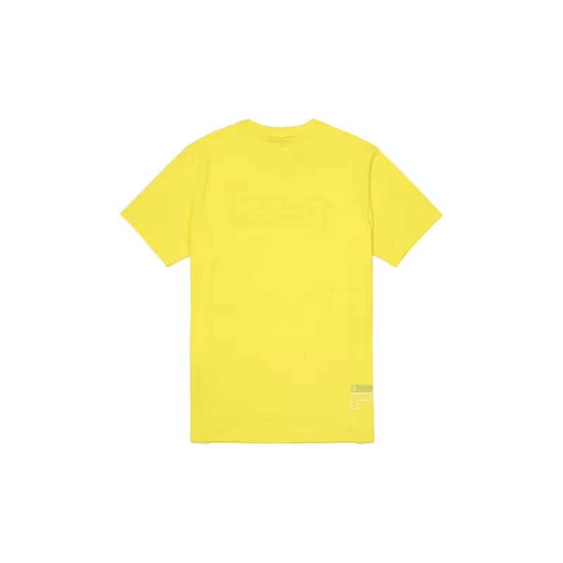 FILA T Shirts Men Yellow-1
