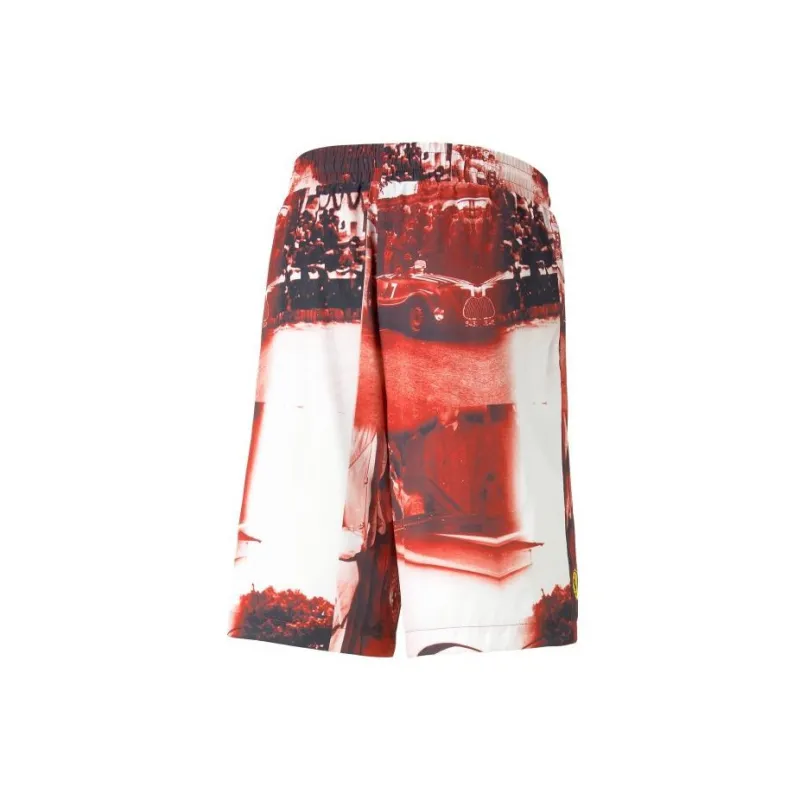 Ferrari X PUMA Casual Shorts Unisex Race Red-1