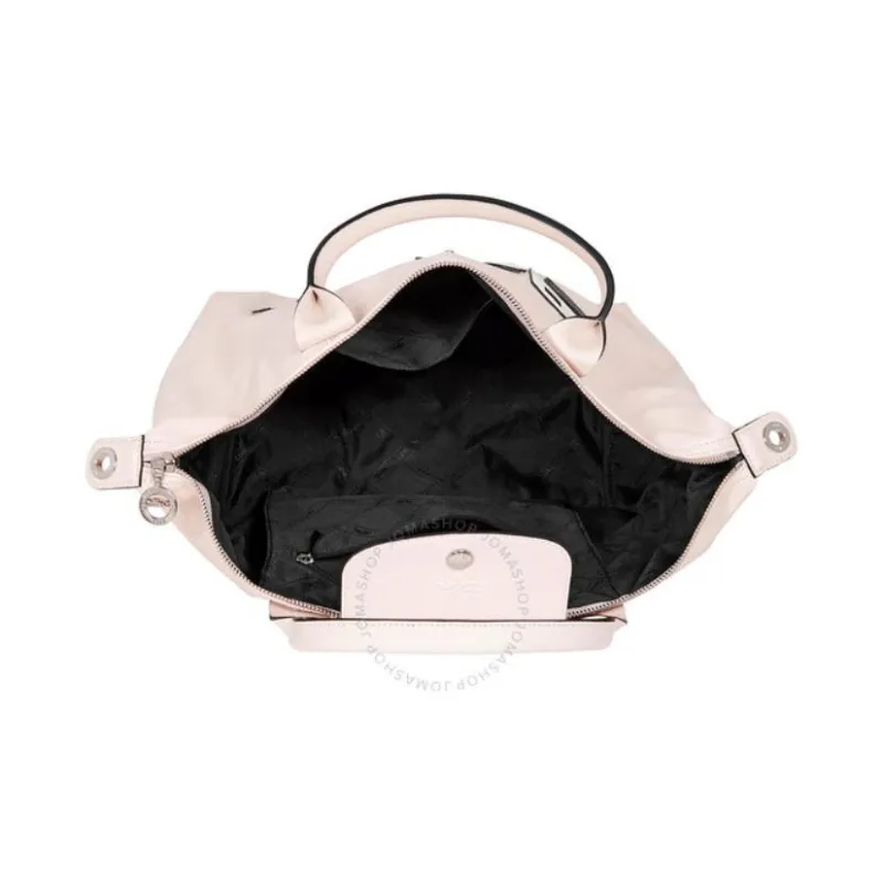 LONGCHAMP Le Pliage Cuir Sheepskin Portable Crossbody Bag Shoulder Bag Women's Pink-3
