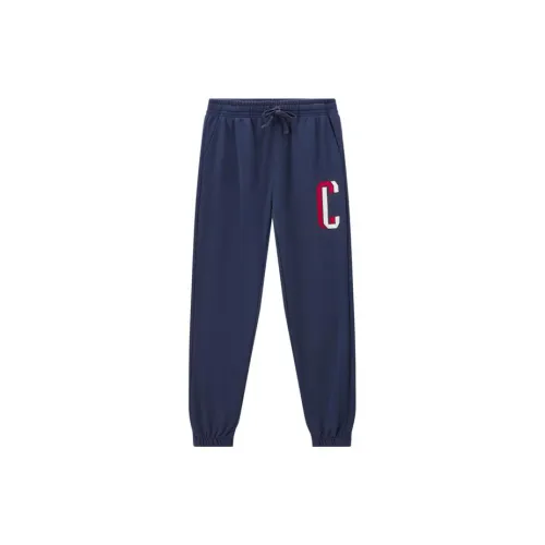 Champion Knitted Sweatpants Men Navy Blue