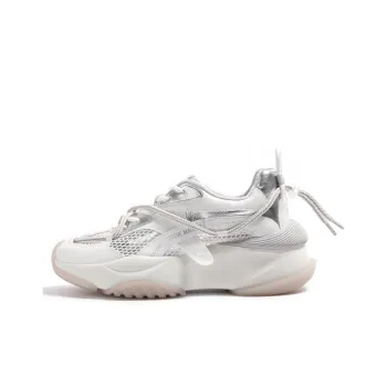 STEVE MADDEN Sports Casual Shoes Women's White Silver