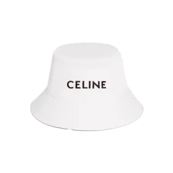 CELINE Bucket Hats Men White