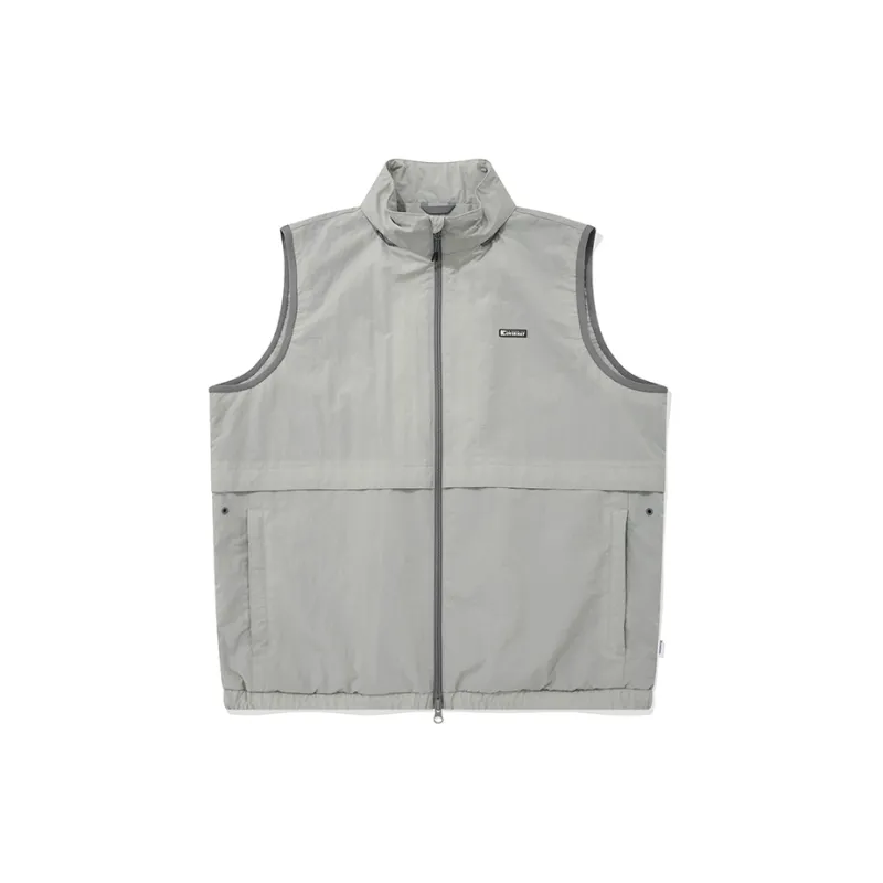 COVERNAT Vests Unisex Light Gray-1