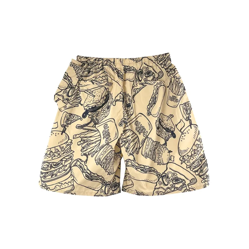 COBMASTER Casual Shorts Unisex Ecru-1