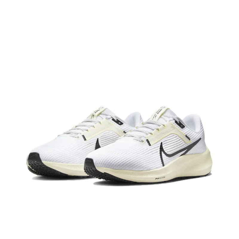Nike Pegasus 40 White Coconut Milk Black Women's-1