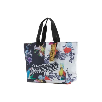 SPRAYGROUND Polyester Basket Bag, Single Shoulder Handbag Large Size Unisex Multicolor