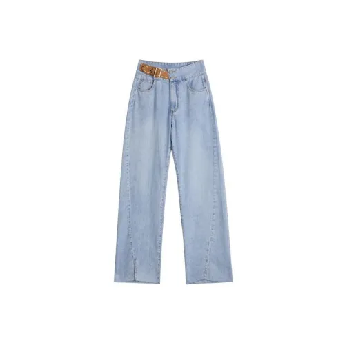 ELF SACK Jeans Women's Vintage Denim Blue