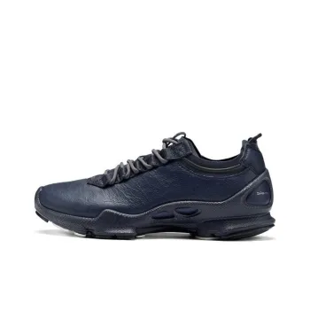 Ecco Breathable Low Top Sports Casual Shoes Men's Ocean Blue