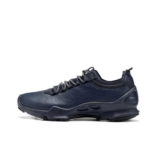 Ecco Casual Shoes Men Low-Top Ocean Blue