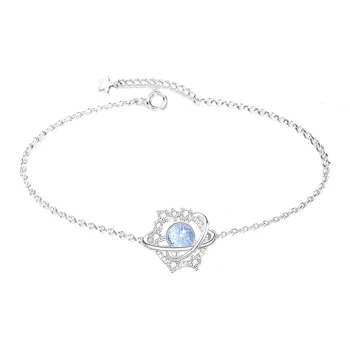 LUCKY ZHY S925 Silver Bracelets Women's