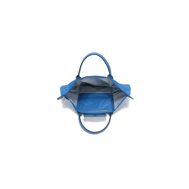 LONGCHAMP Le Pliage Club Fabric Dumpling Bag Handbag Medium Size Women's Blue-5