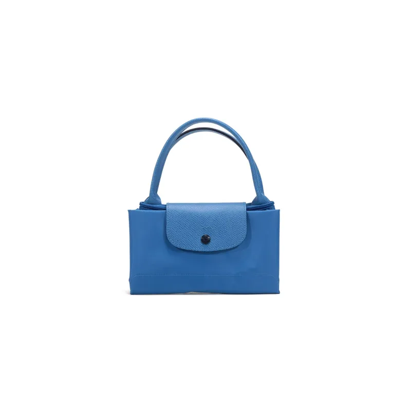 LONGCHAMP Le Pliage Club Fabric Dumpling Bag Handbag Medium Size Women's Blue-6