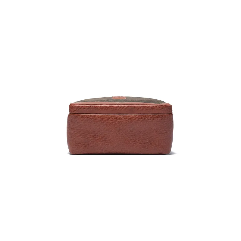 LONGCHAMP Boxford Canvas With Leather Trim Backpack Regular Men's Brown-4