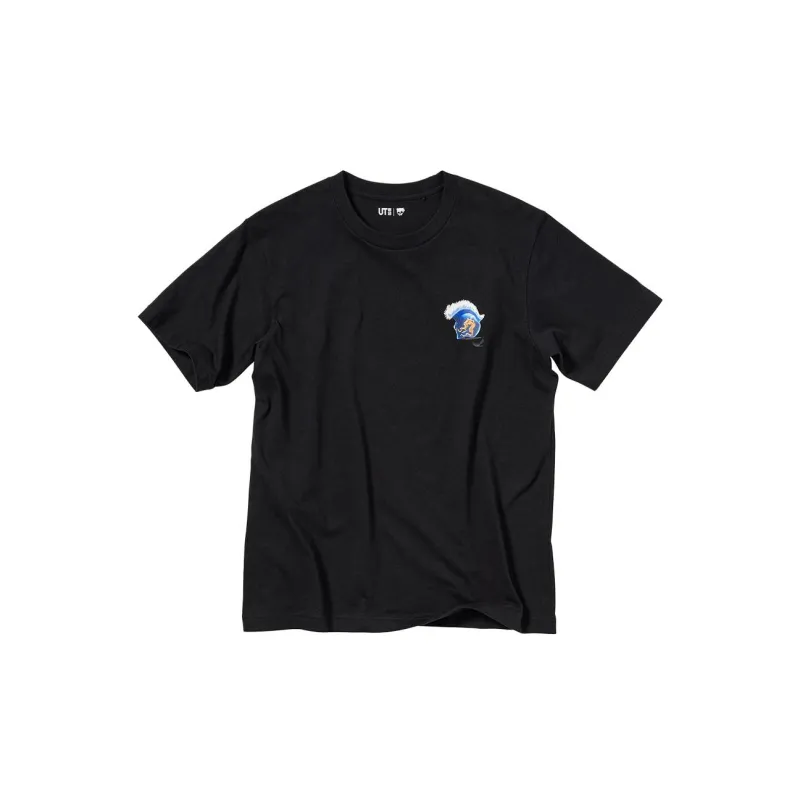 UNIQLO Detective Conan Co branded T Shirts Unisex Black-1