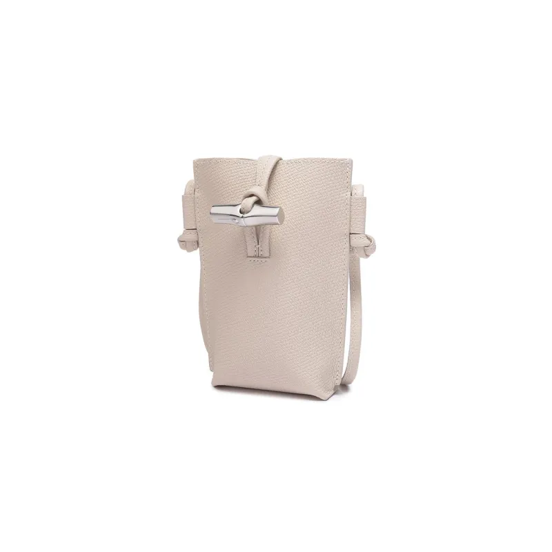 LONGCHAMP Roseau Leather Phone Case-1