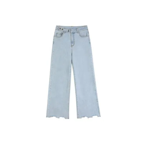 ELF SACK Jeans Women's Light Blue Denim