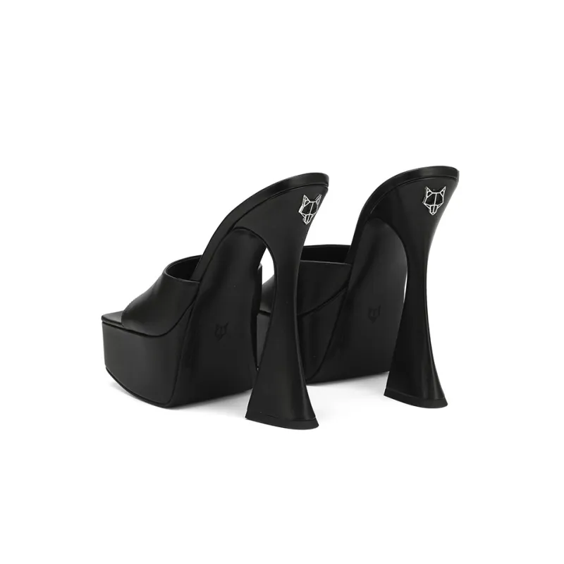 Naked Wolfe Harriet Stylish Sandals Women's Black-3