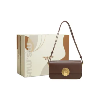 MISS MUSI Cow Leather Shoulder Bag Regular Women's Multicolor