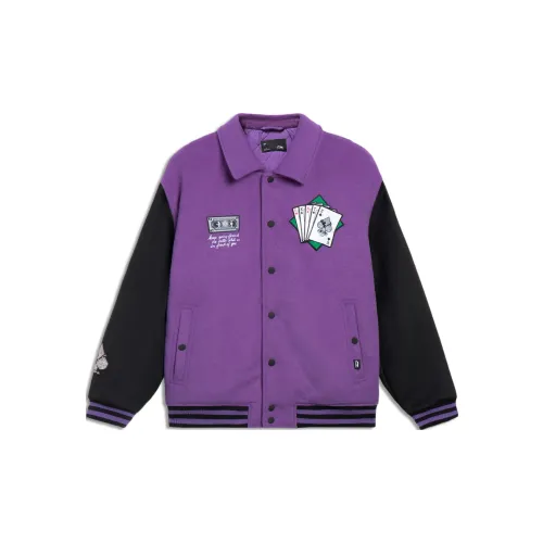 LiNing Puffer Jackets Men Berry Purple