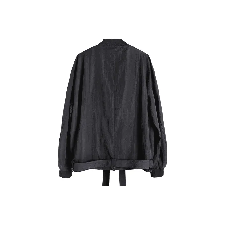 HUANXIANGZHE Jackets Unisex Black-1