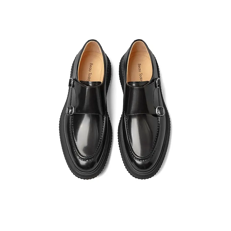 Beau Today Dress Shoes Men's Classic Black-4