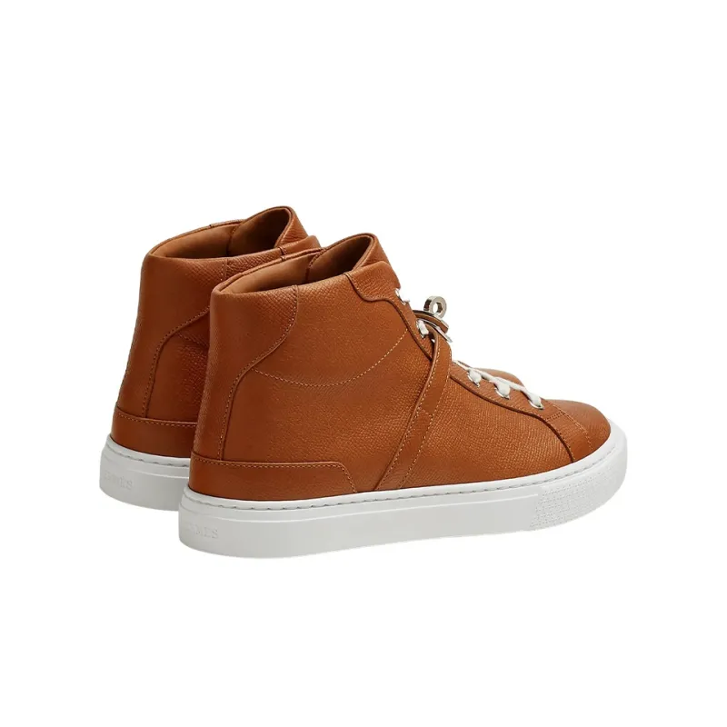 HERMES Daydream Stylish Skateboarding Shoes Women's White Brown-4