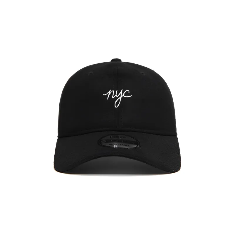 New Era Composite Fabric Baseball Caps Unisex Black-1