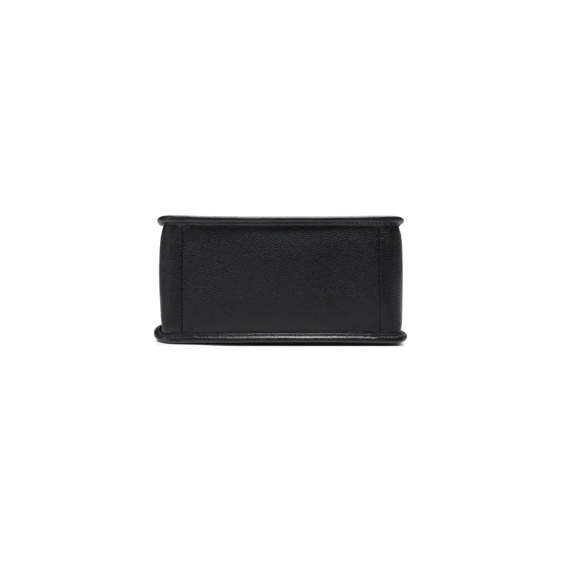 LONGCHAMP Le Foulonné Cow Leather Briefcase Shoulder Bag Crossbody Bag Handbag Women's Black-4