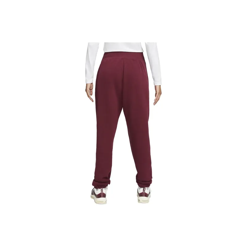 Nike Knitted Sweatpants Women's Burgundy-1