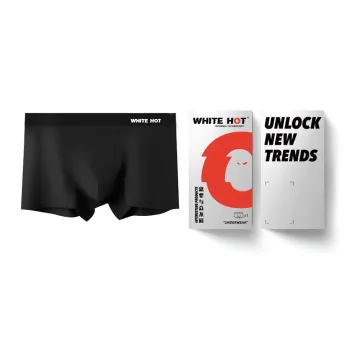 WHITE HOT Boxer Shorts Underpants Men's 1 Pack