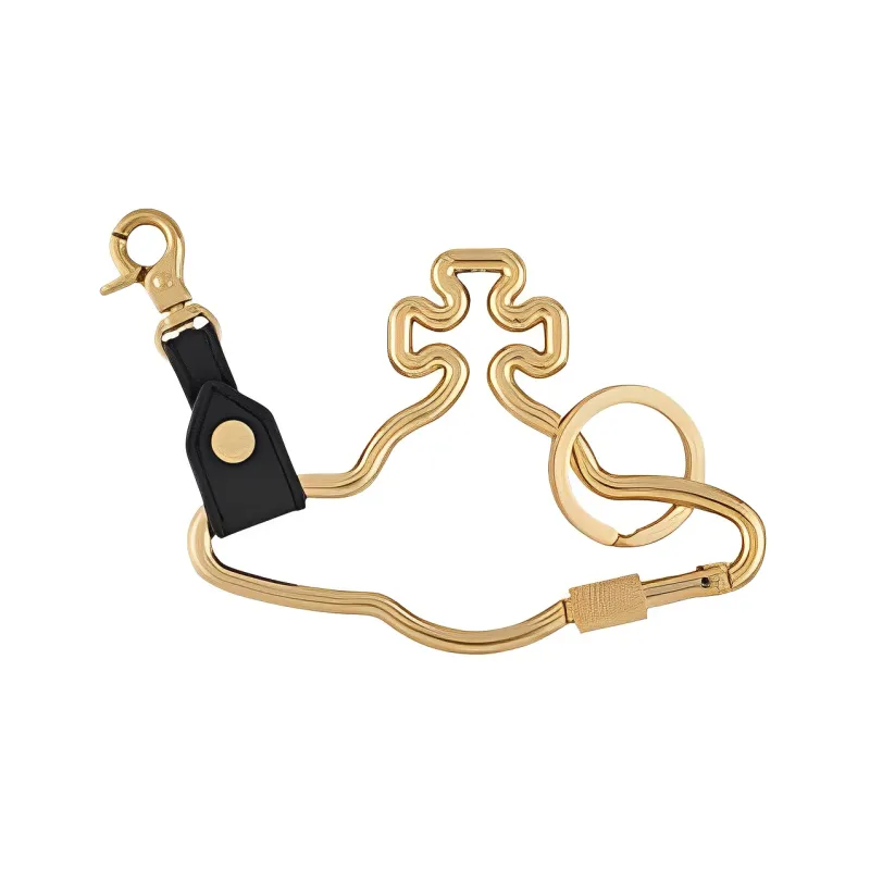Vivienne Westwood Keychains Unisex Light Gold-0