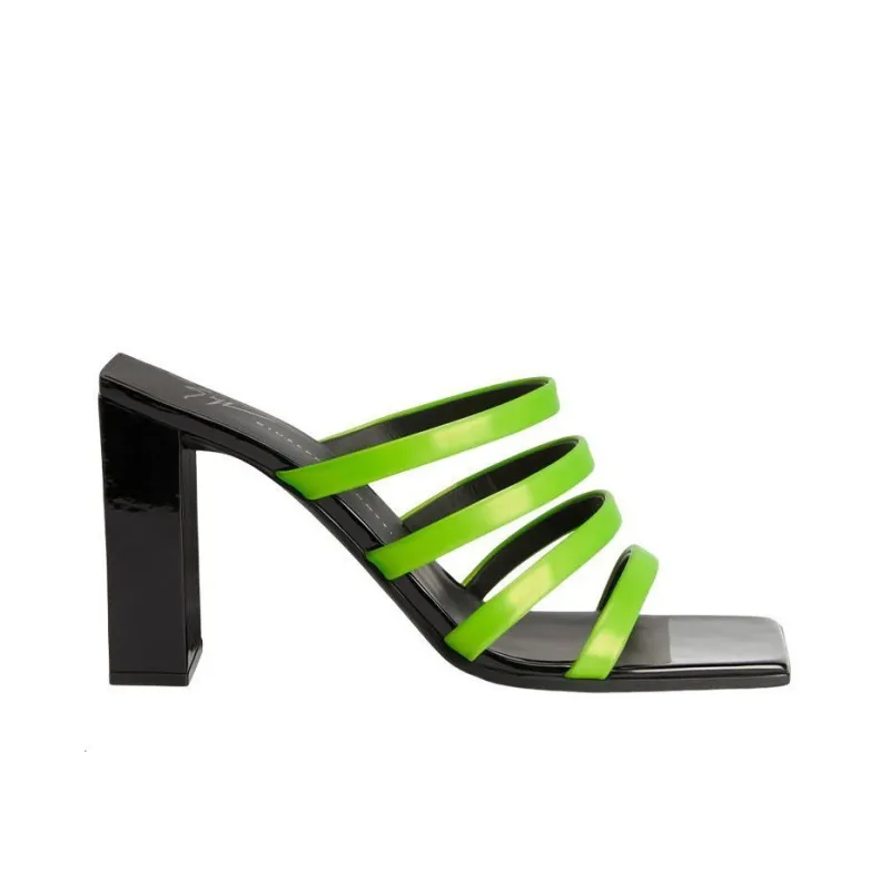 Giuseppe Zanotti 85mm Block heel Strappy Sandals Women's-1
