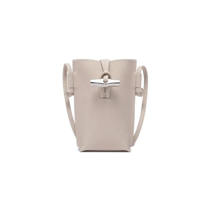 LONGCHAMP Roseau Leather Phone Case-0