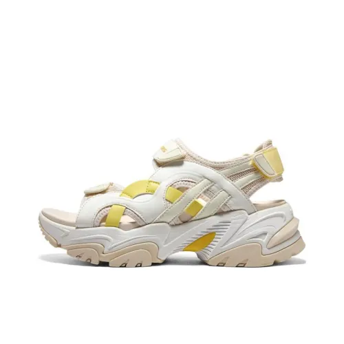 Skechers Beach Sandals Women's White/Yellow