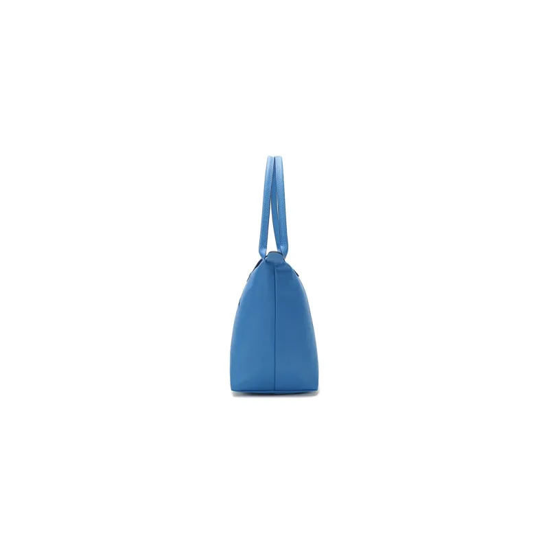 LONGCHAMP Fabric Dumpling Bag, Tote Bag, Shopping Bag, Shoulder Bag Trumpets Women's Blue-2