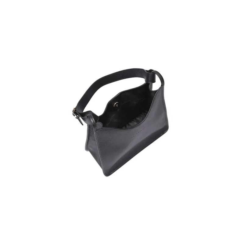 LONGCHAMP Medium Le Foulonné Hobo Leather Bag-5