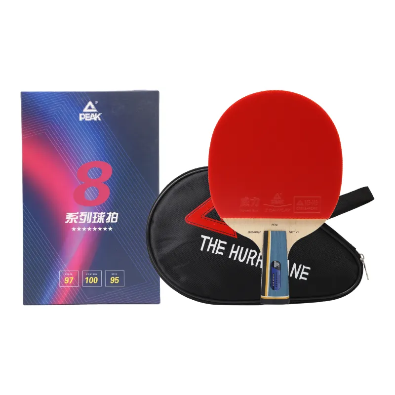 PEAK M8 Ping Pong Paddles Unisex All Wood Carbon Fiber-3