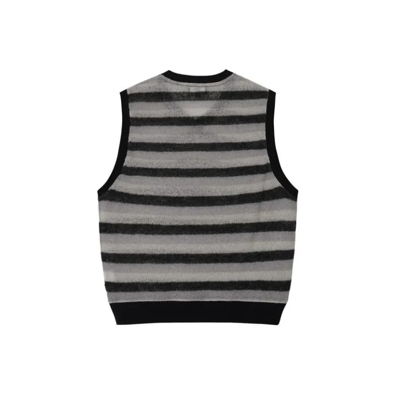 Stussy Striped Sweater Vest-1