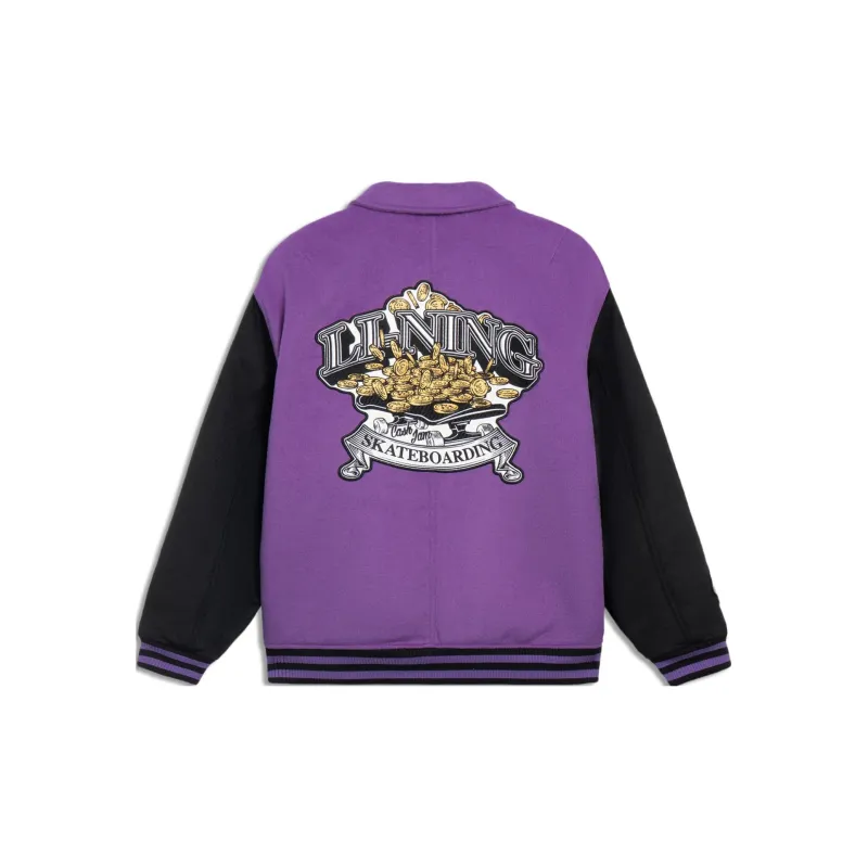 LiNing Puffer Jackets Men Berry Purple-1