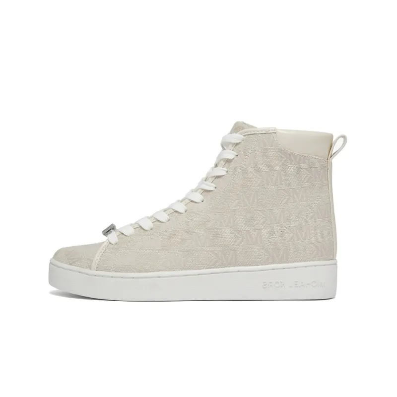 MICHAEL KORS Edie Stylish Skateboarding Shoes Women's Ecru-0
