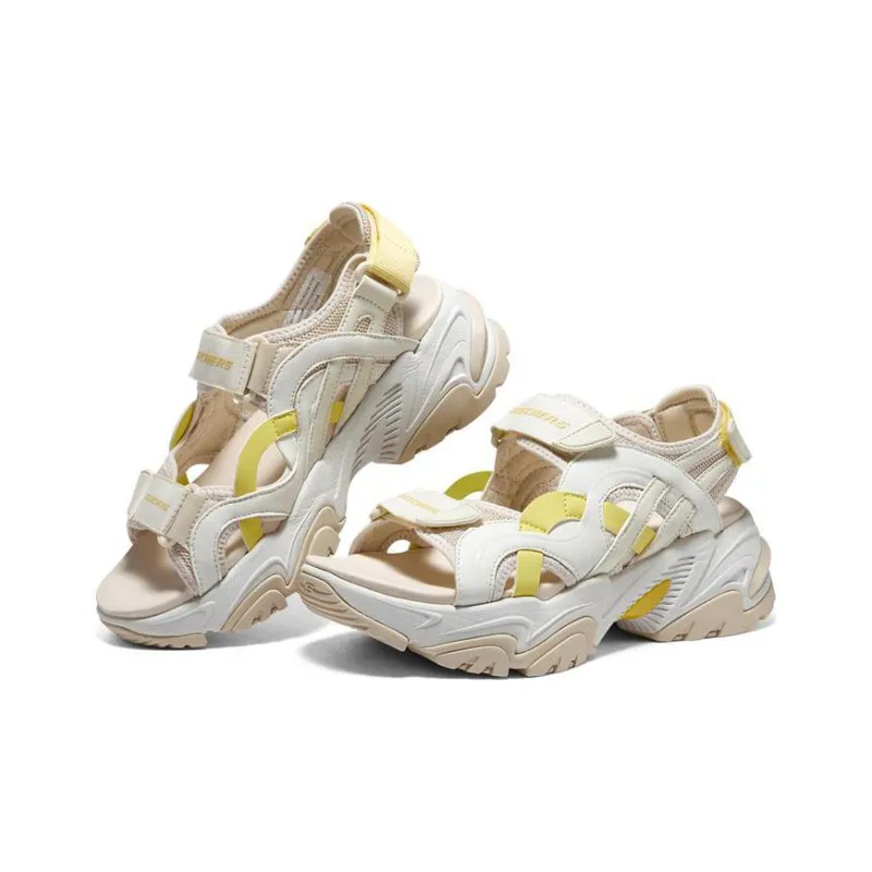 Skechers Stamina V2 'Beige Yellow' Women's-2