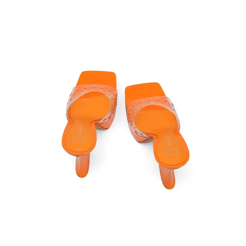 Naked Wolfe Harriet Stylish Sandal 16cm Women's Orange-2
